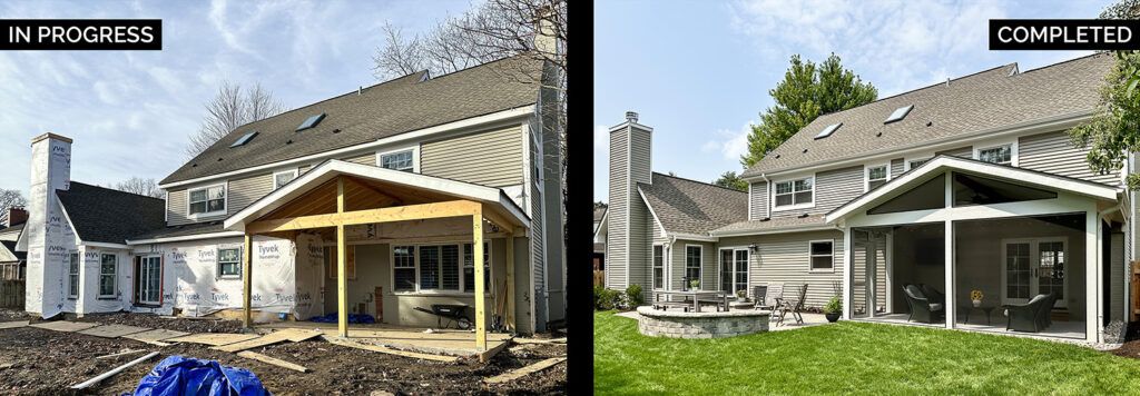 home addition tie in