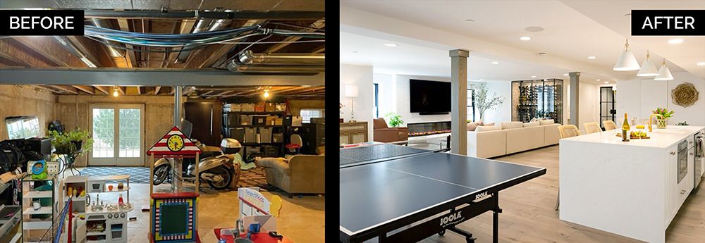 lake barrington basement remodel